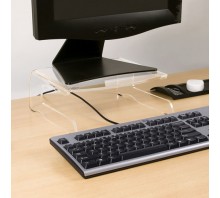 Fixed Height Acrylic Monitor Stand 550 Fixed Height Acrylic Monitor Stand 550