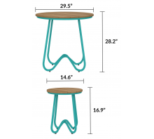 Bobbi 3 Piece Bistro Set