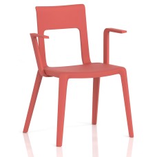 Nest Edge Stacking Cafe & Bistro Chair with Arms