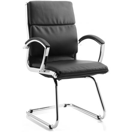 Classic Visitor Cantilever Chair With Arms