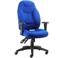 Galaxy Medium Back Fabric Task Operator Chair with Arms