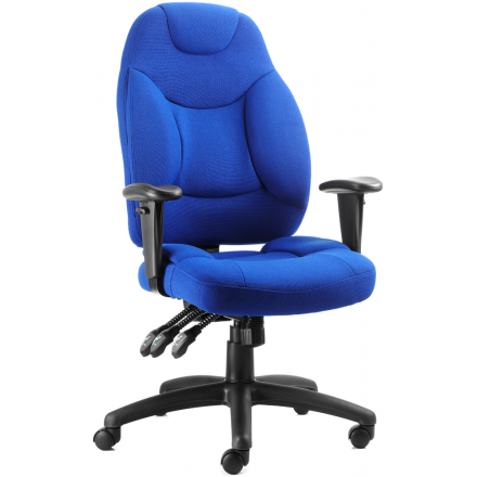 Galaxy Medium Back Fabric Task Operator Chair with Arms