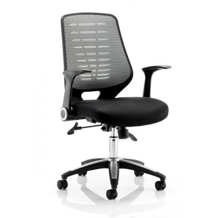Relay Mesh Back Task Operator Chair with Arms