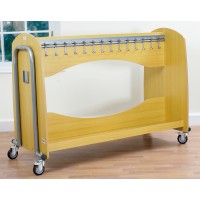 Tech2 Mobile Cloakroom Trolley
