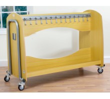 Tech2 Mobile Cloakroom Trolley