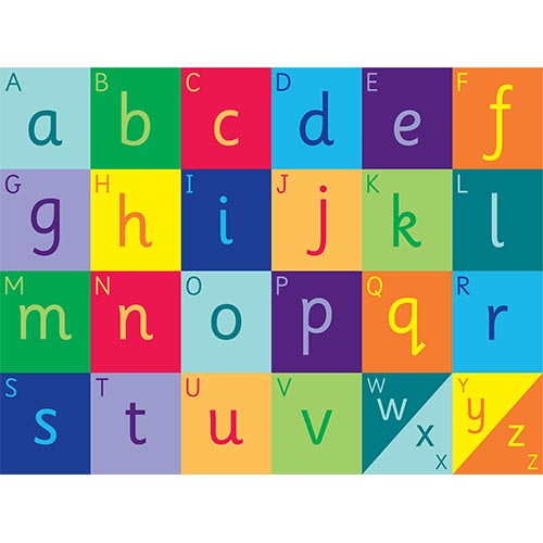 Rainbow™ Alphabet Carpet