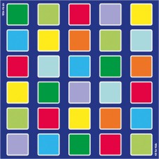 Rainbow™ Squares Large Placement Carpet