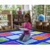 Rainbow™ Squares Large Placement Carpet
