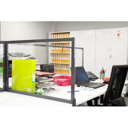 Acrylic Screen Desk Divider Set
