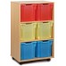 6 Extra Large Tray Shelf Storage Unit