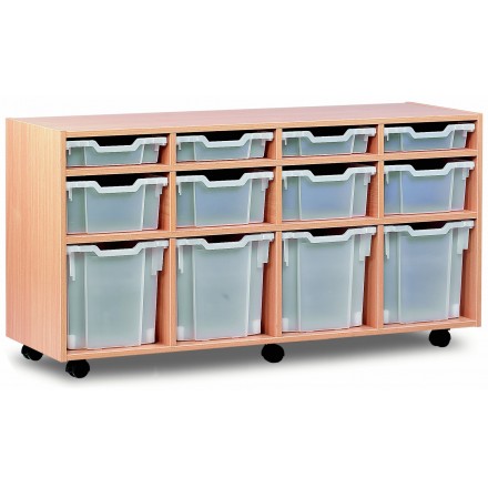 12 Variety Tray Shelf Storage Unit