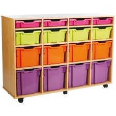 16 Variety Tray Shelf Storage Unit