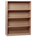 Open Bookcases with Adjustable Shelves