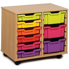 12 Slot Tray Storage Unit