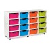 16 Medium Tray Shelf Storage Unit