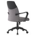 Clyde High Back Two-Tone Fabric Executive Armchair
