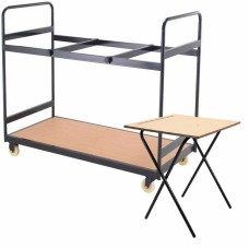 20 Exam Desks and Trolley Bundle