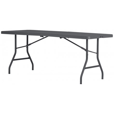 Zown Rectangular Height Adjustable Folding Table