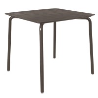 Breeze Square Aluminium Slatted Table