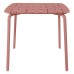 Breeze Square Aluminium Slatted Table