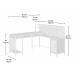 Boulevard Cafe L-Shaped Desk