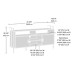 Hythe Wall Mounted TV Stand / Credenza