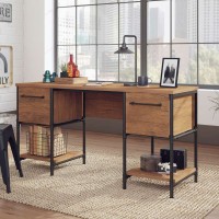 Iron Foundry Double Pedestal Office Desk